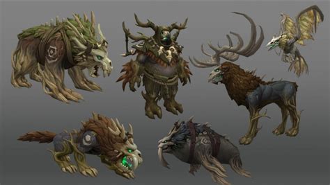 kul tiras|kul tiran druid forms.